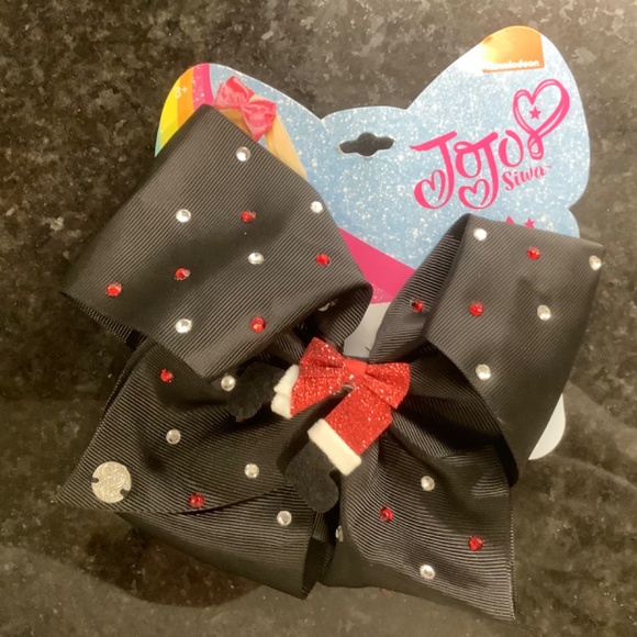 JoJo Siwa Set of 3 Clip-On 8 Inch Girl's Bows - Picture 3 of 6